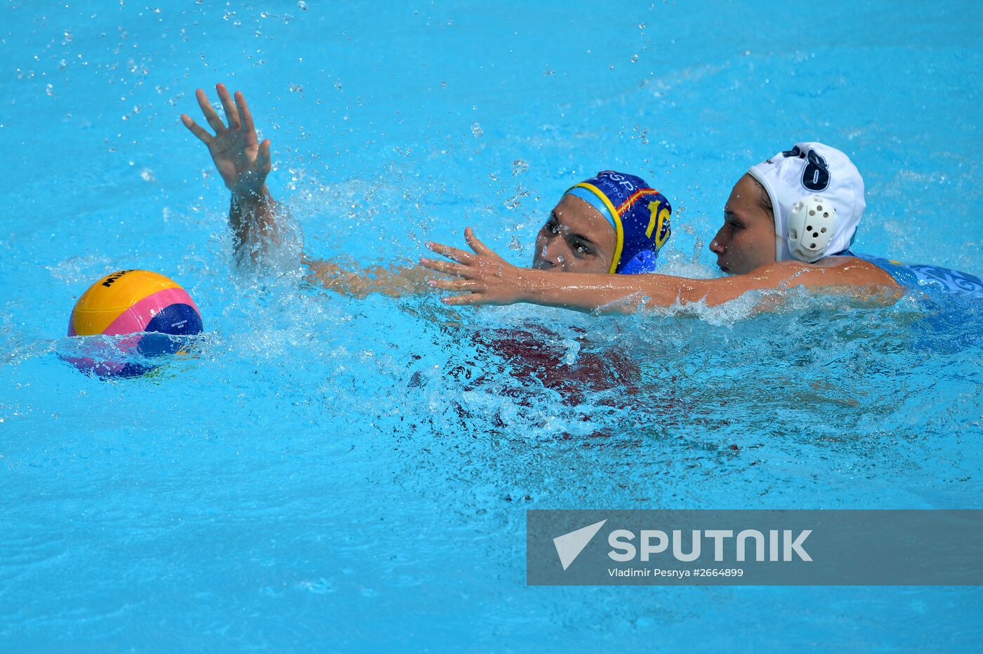 16th FINA World Aquatics Championships. Water polo. Women. Kazakhstan vs. Spain