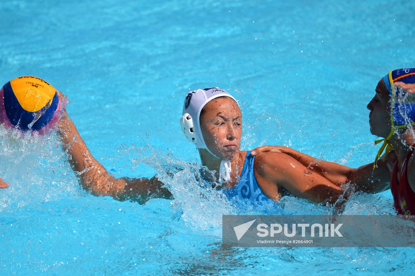 16th FINA World Aquatics Championships. Water polo. Women. Kazakhstan vs. Spain
