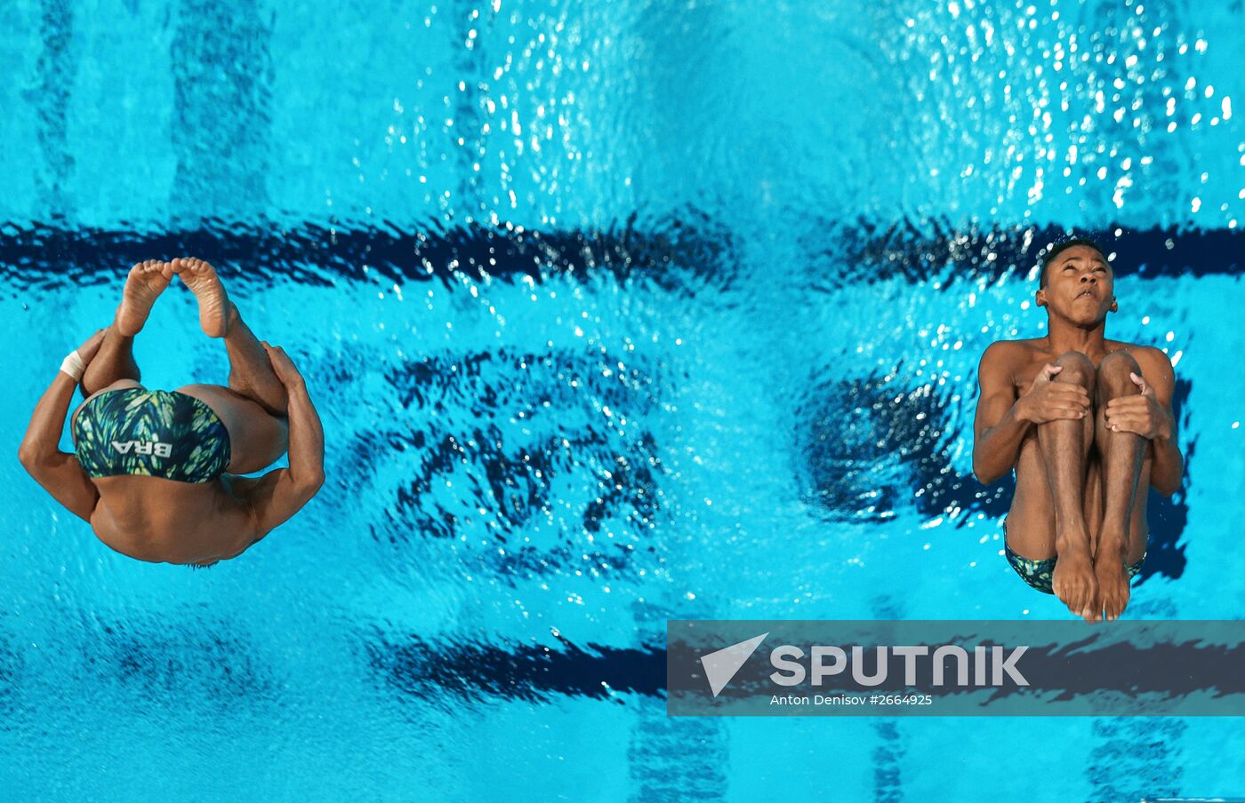 2015 FINA World Championships. Men's 10m spingboard synchronized diving
