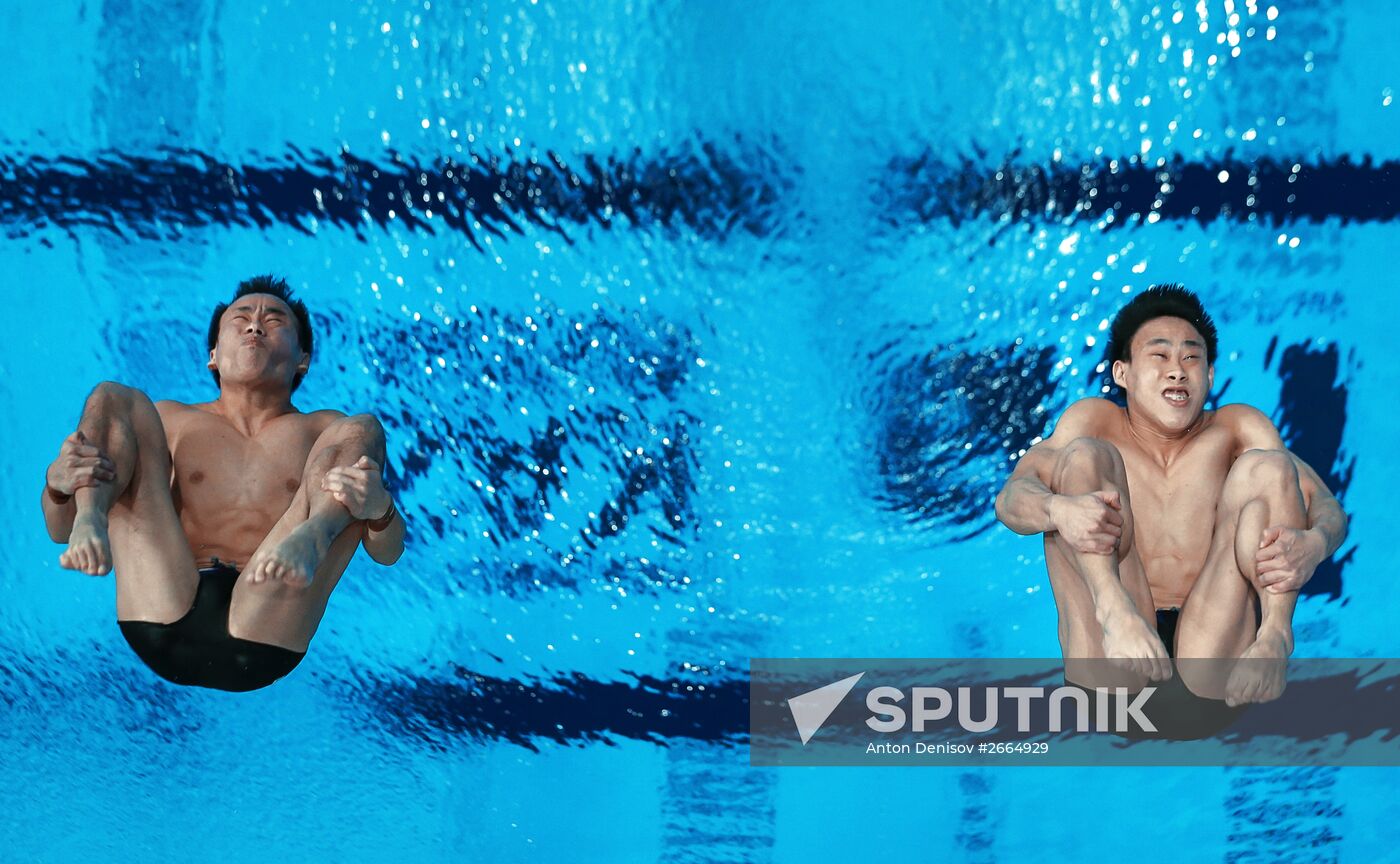 2015 FINA World Championships. Men's 10m spingboard synchronized diving
