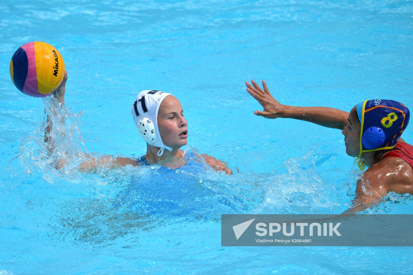 16th FINA World Aquatics Championships. Water polo. Women. Kazakhstan vs. Spain