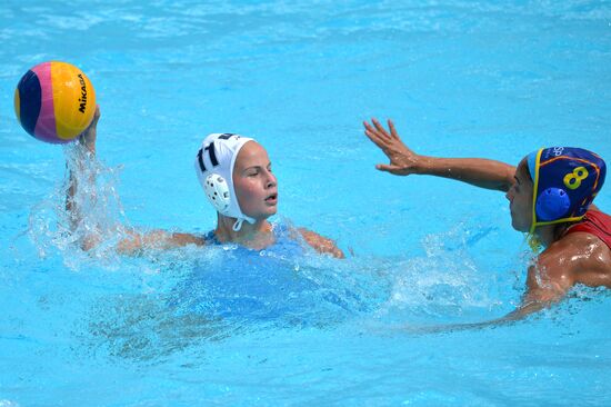 16th FINA World Aquatics Championships. Water polo. Women. Kazakhstan vs. Spain