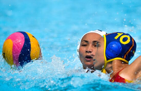 16th FINA World Aquatics Championships. Water polo. Women. Kazakhstan vs. Spain