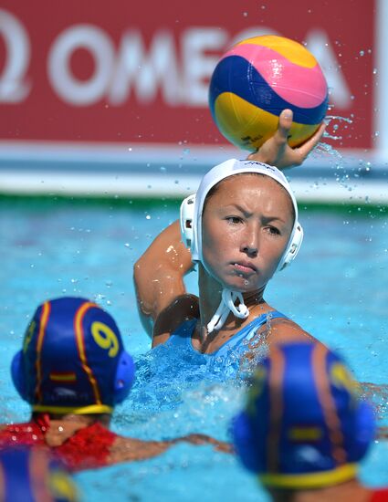 16th FINA World Aquatics Championships. Water polo. Women. Kazakhstan vs. Spain