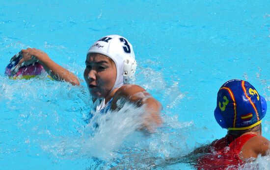 16th FINA World Aquatics Championships. Water polo. Women. Kazakhstan vs. Spain