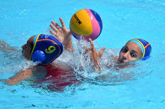 16th FINA World Aquatics Championships. Water polo. Women. Kazakhstan vs. Spain
