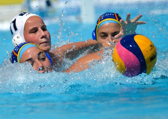 16th FINA World Aquatics Championships. Water polo. Women. Kazakhstan vs. Spain