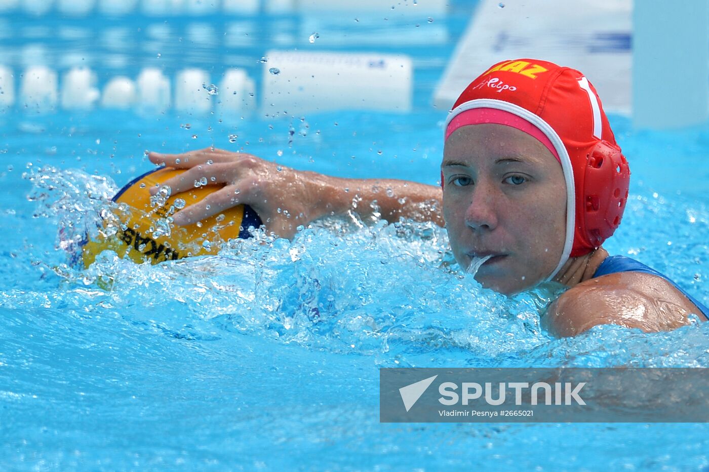 16th FINA World Aquatics Championships. Water polo. Women. Kazakhstan vs. Spain