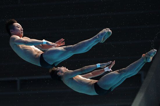 2015 FINA World Aquatics Championships. Synchronized diving. Men. 10m platform. Preliminary round