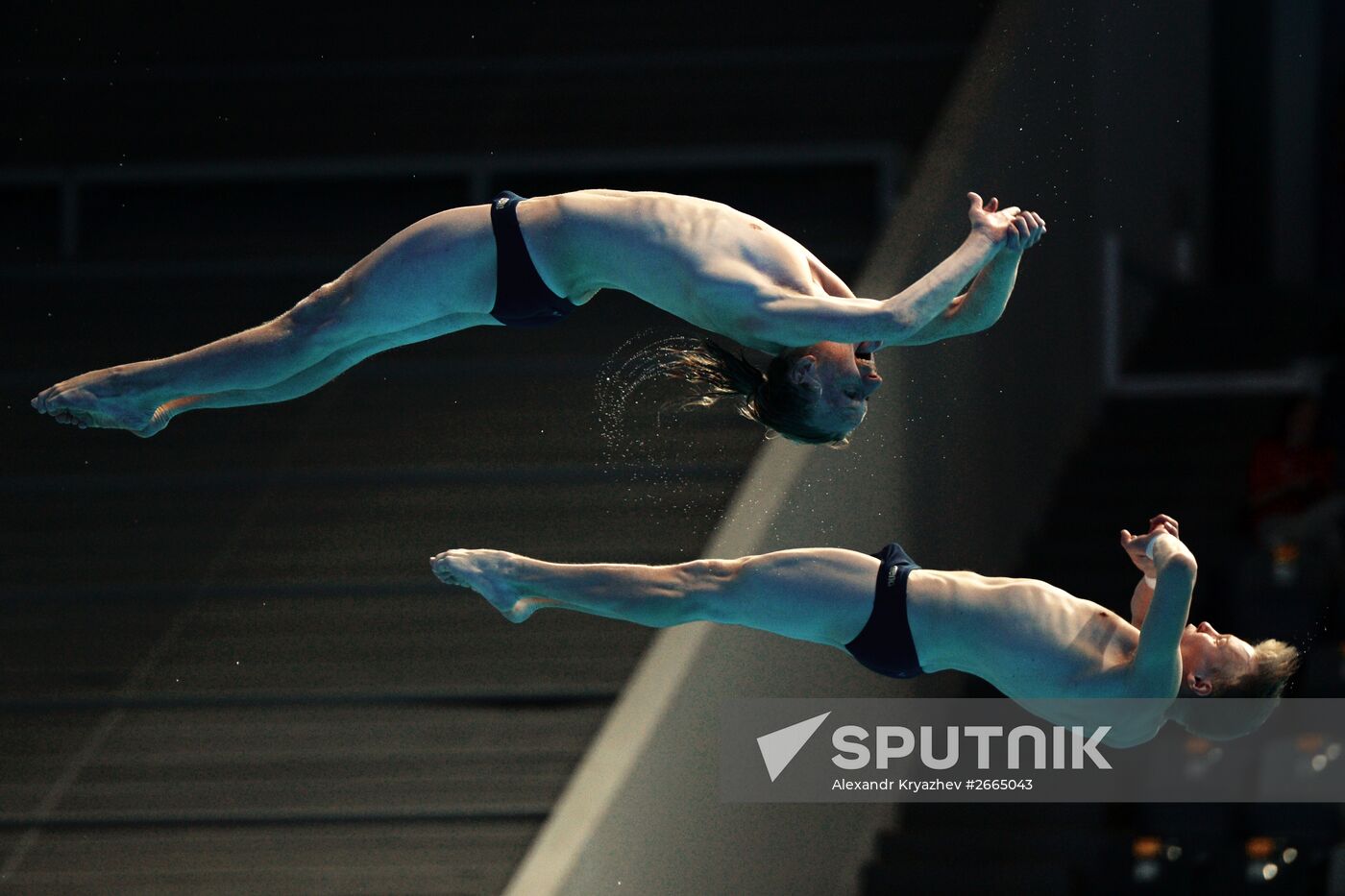 2015 FINA World Aquatics Championships. Synchronized diving. Men. 10m platform. Preliminary round