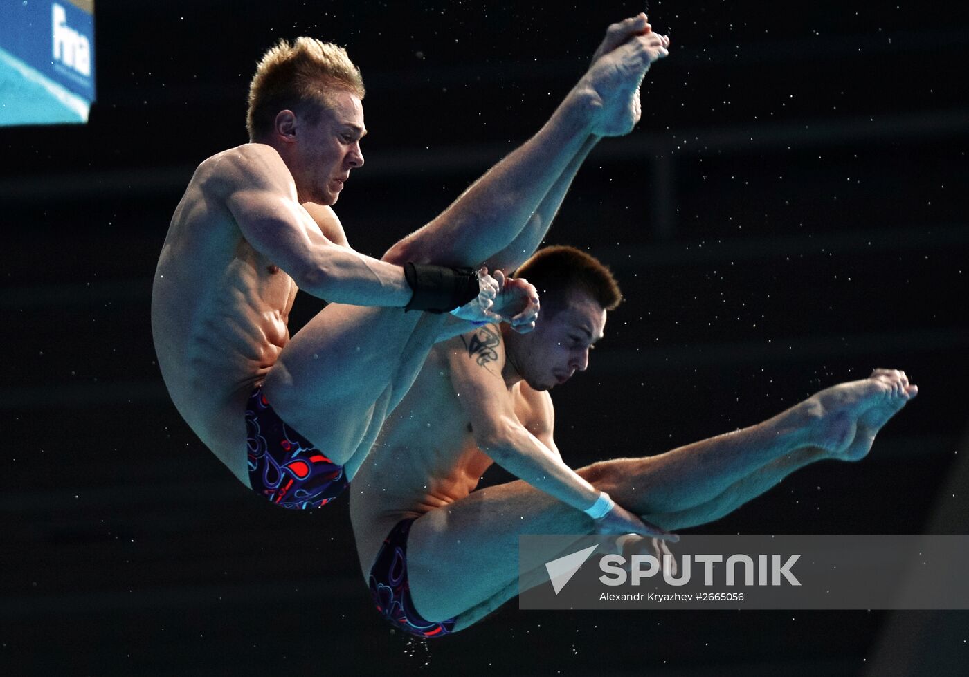 2015 FINA World Aquatics Championships. Synchronized diving. Men. 10m platform. Preliminary round