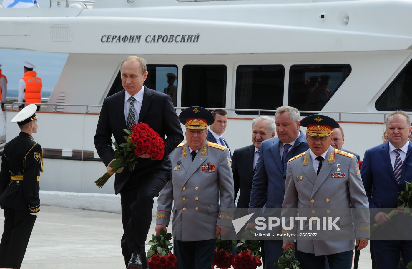 Russian President Vladimir Putin visits Kaliningrad Region