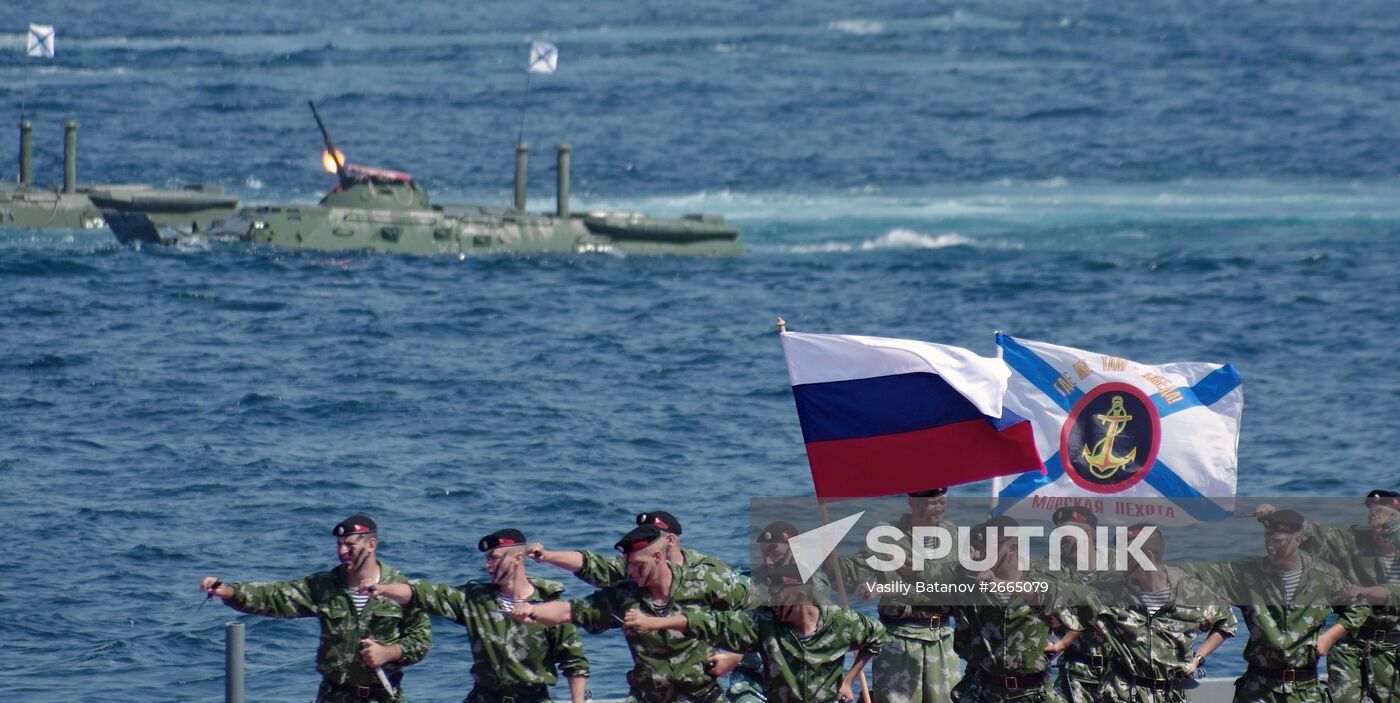 Russia celebrates Navy Day