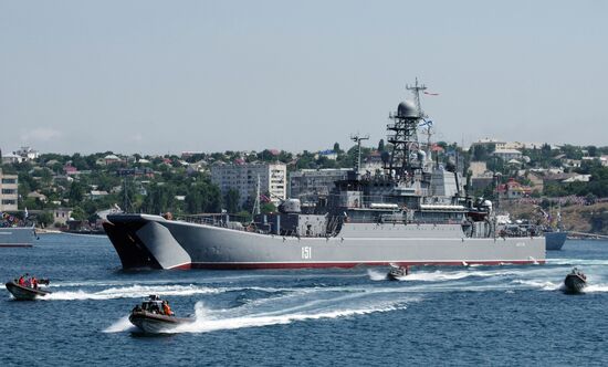 Russia celebrates Navy Day