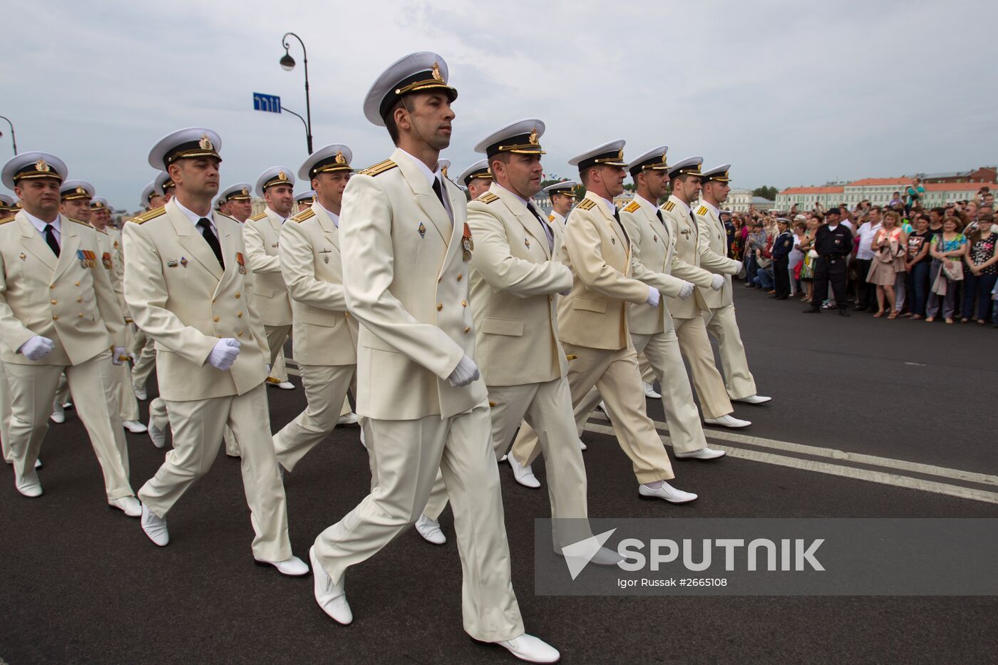 Russia celebrates Navy Day