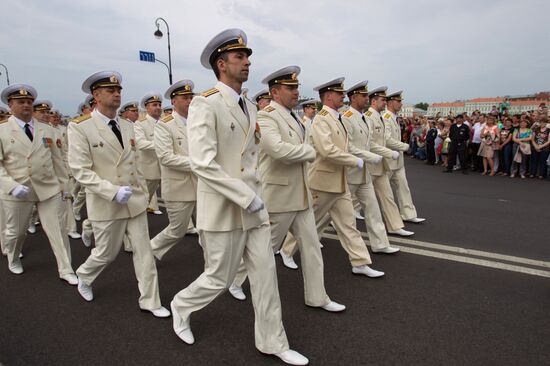 Russia celebrates Navy Day