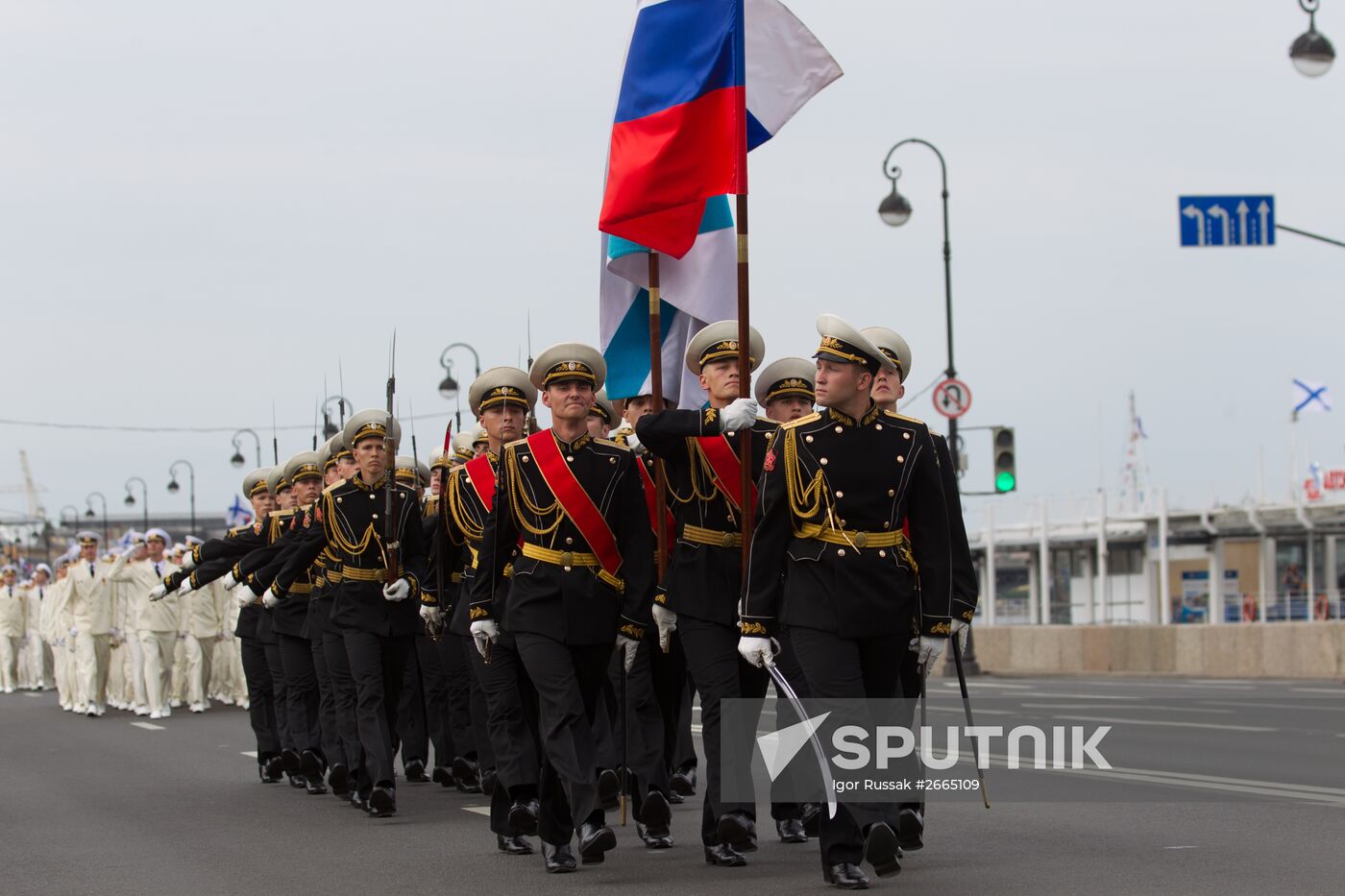 Russia celebrates Navy Day