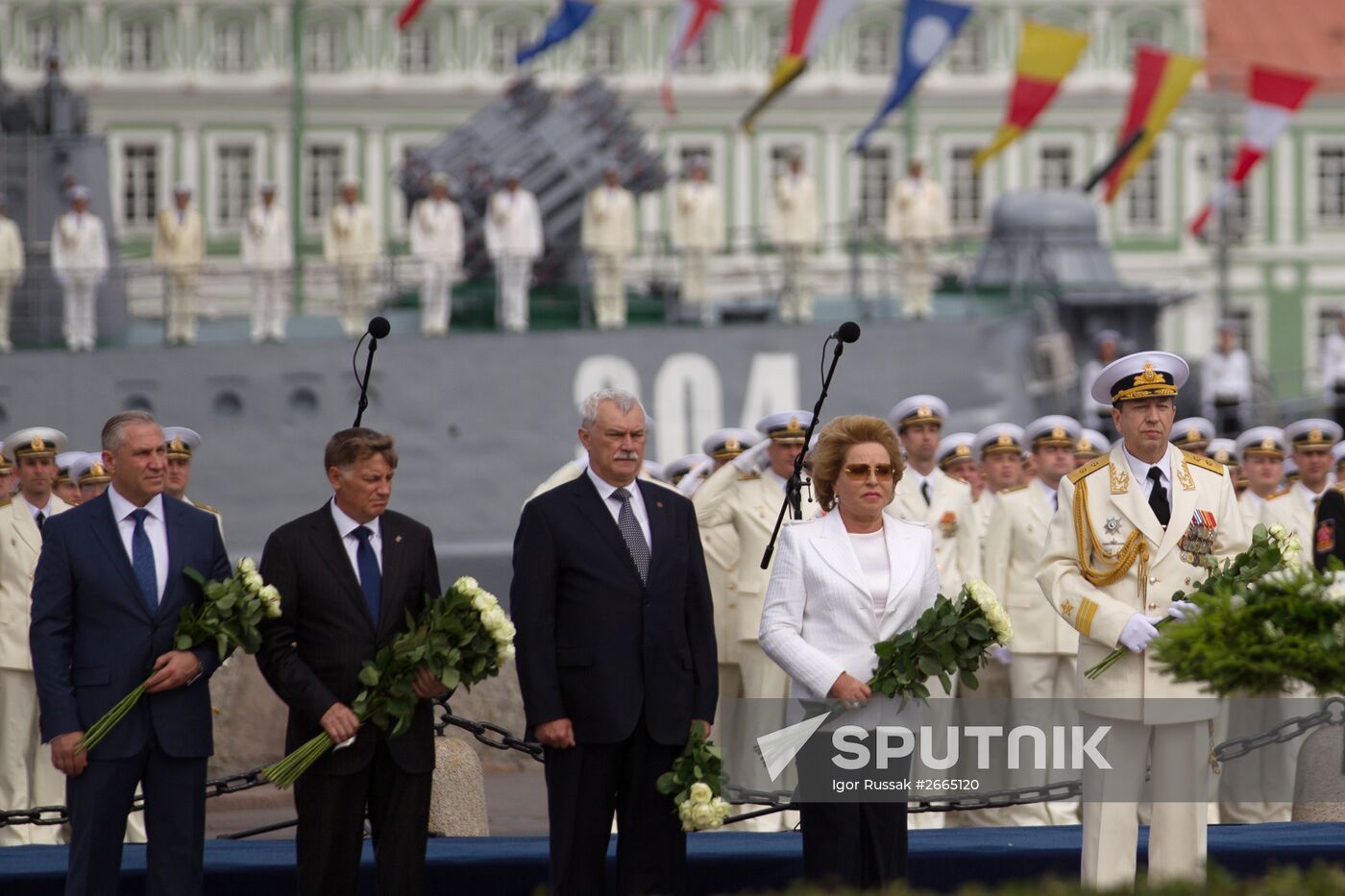 Russia celebrates Navy Day