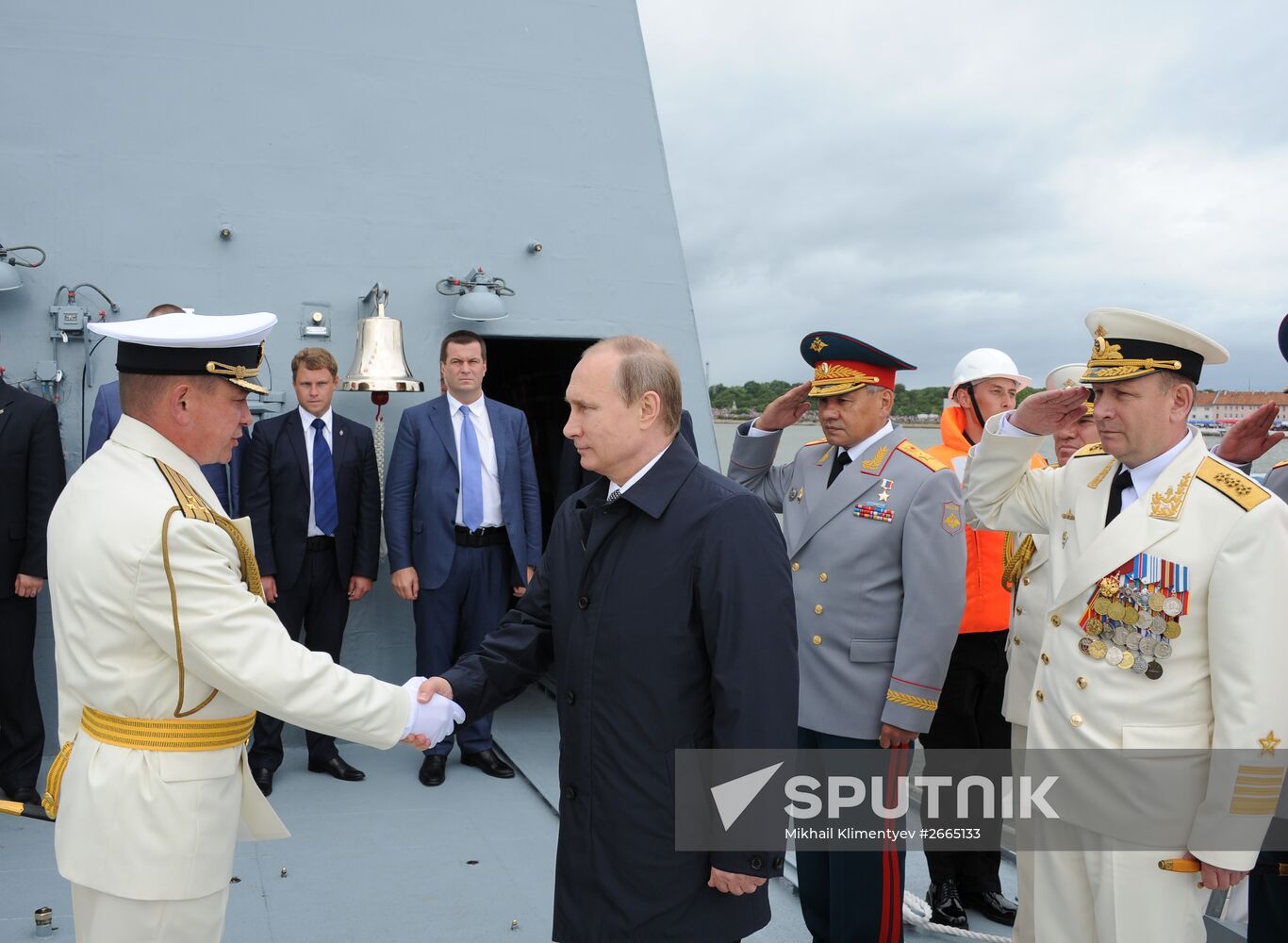 Russian President Vladimir Putin visits Kaliningrad Region