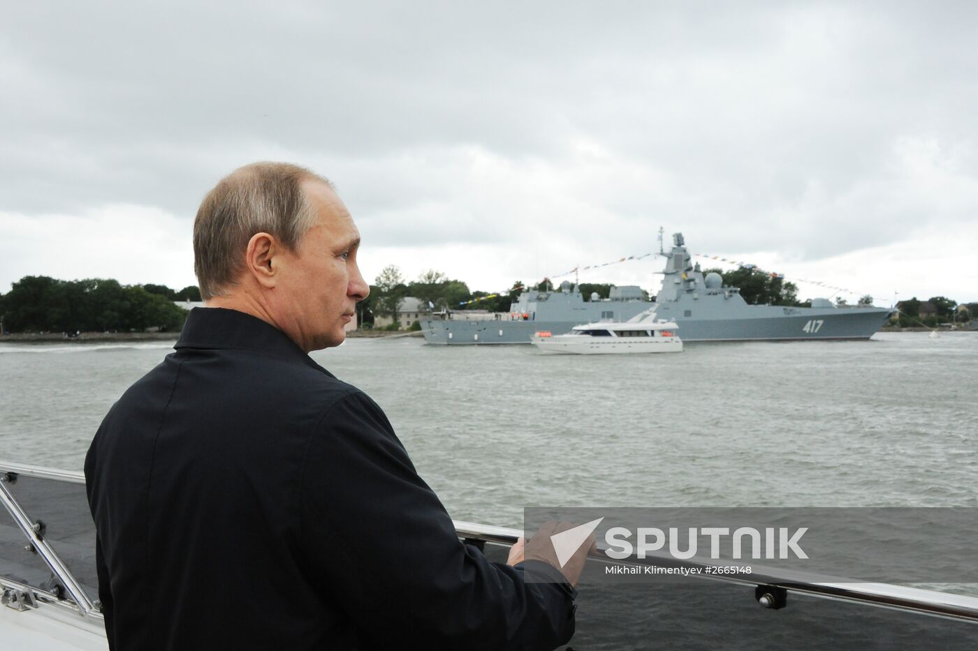 Russian President Vladimir Putin visits Kaliningrad Region