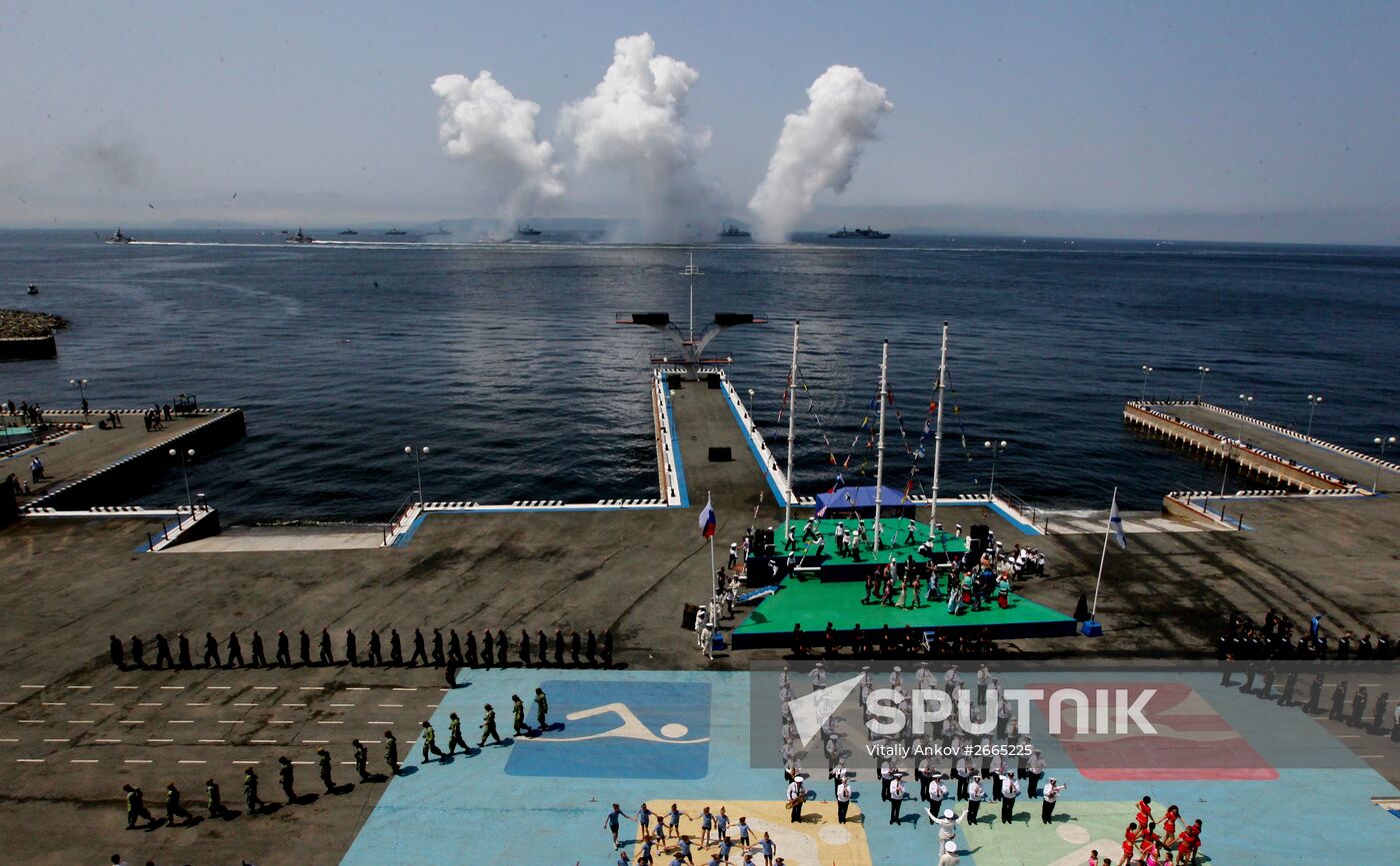 Russia celebrates Navy Day