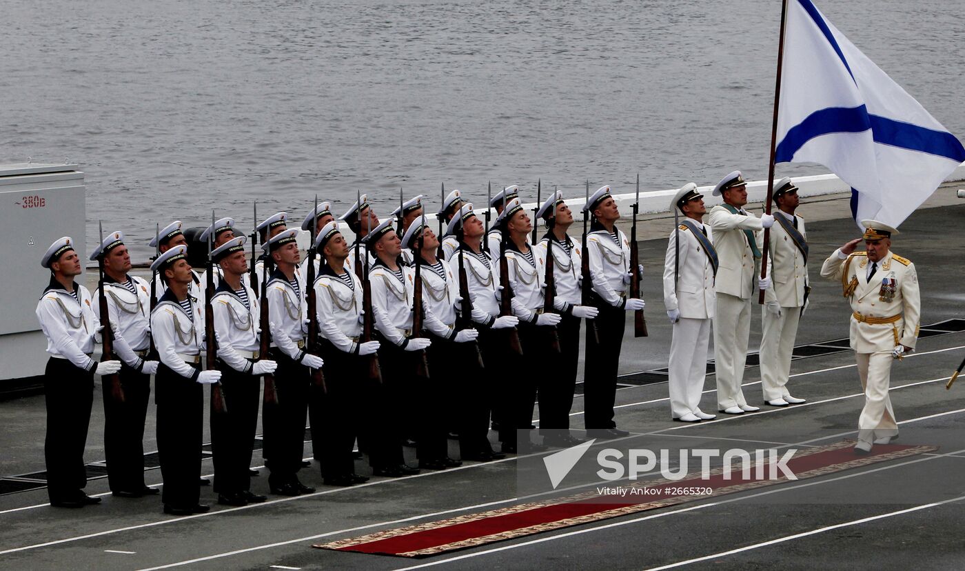 Russia celebrates Navy Day