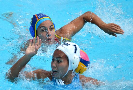 16th FINA World Aquatics Championships. Water polo. Women. Kazakhstan vs. Spain