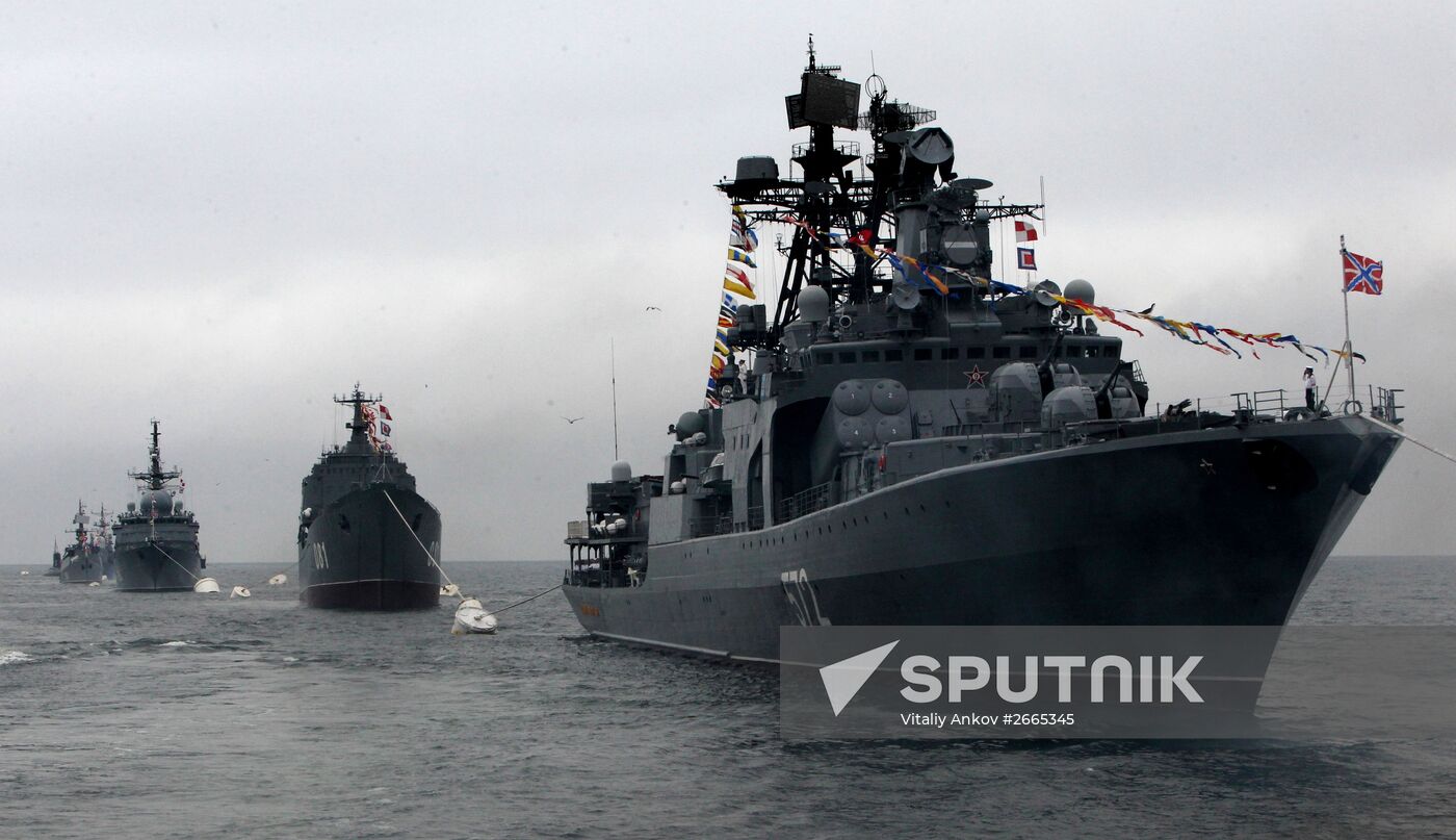 Russia celebrates Navy Day