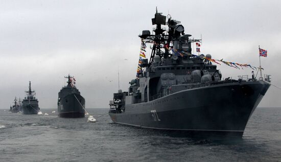 Russia celebrates Navy Day