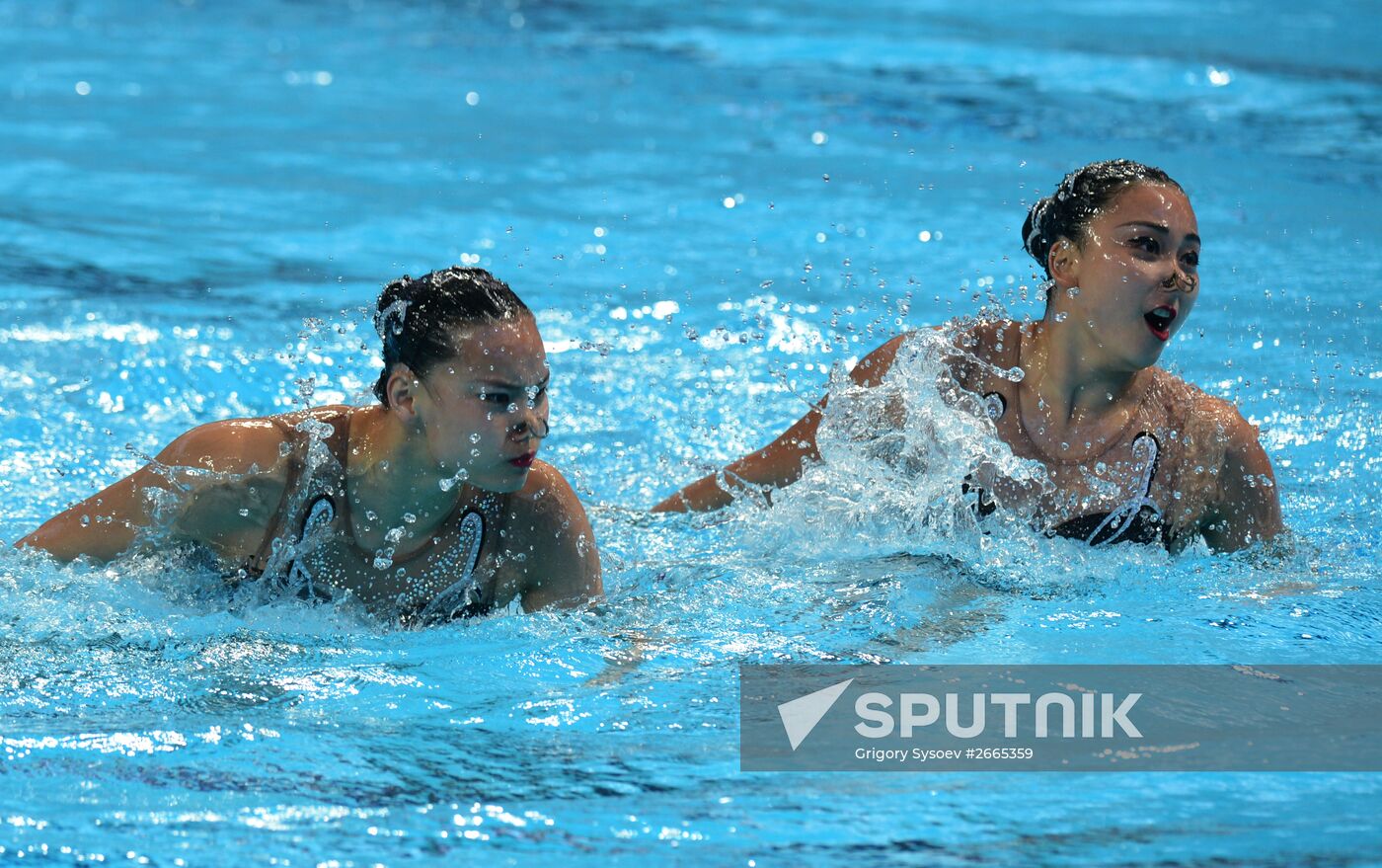 2015 FINA World Championships. Synchronized swimming. Women's Duet Technical Final