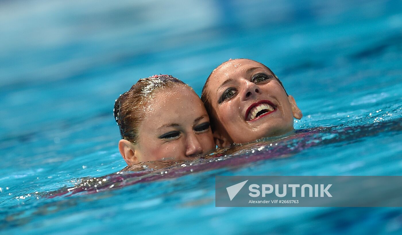 2015 FINA World Championships. Synchronized swimming. Women's Duet Technical Final