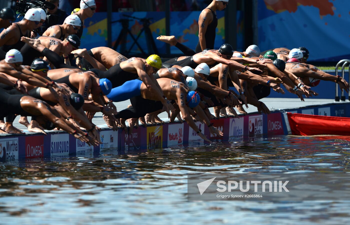 16th FINA World Aquatics Championships. Open water swimming. Men. 10km