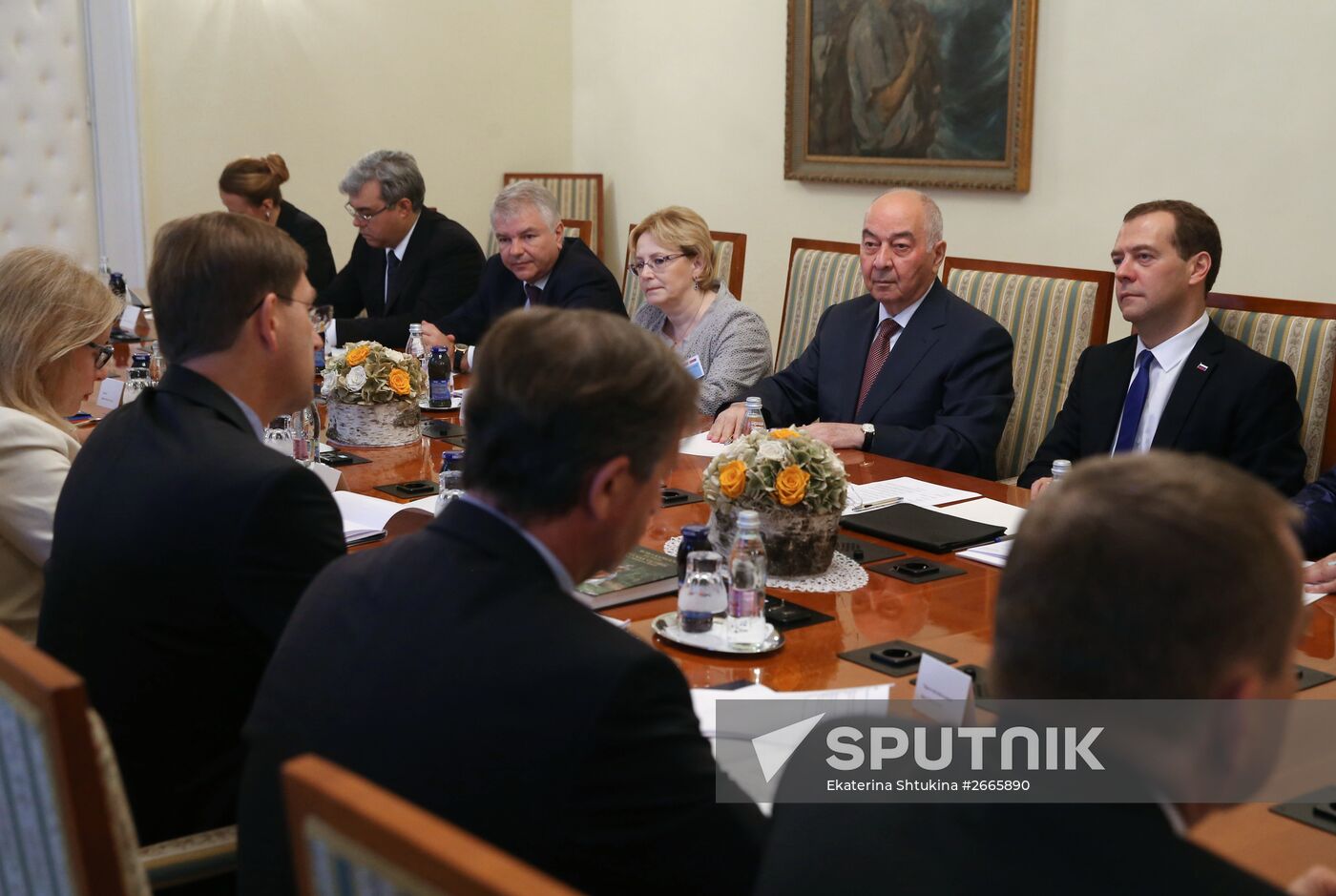 Russian Prime Minister Dmitry Medvedev visits Slovenia. Day Two
