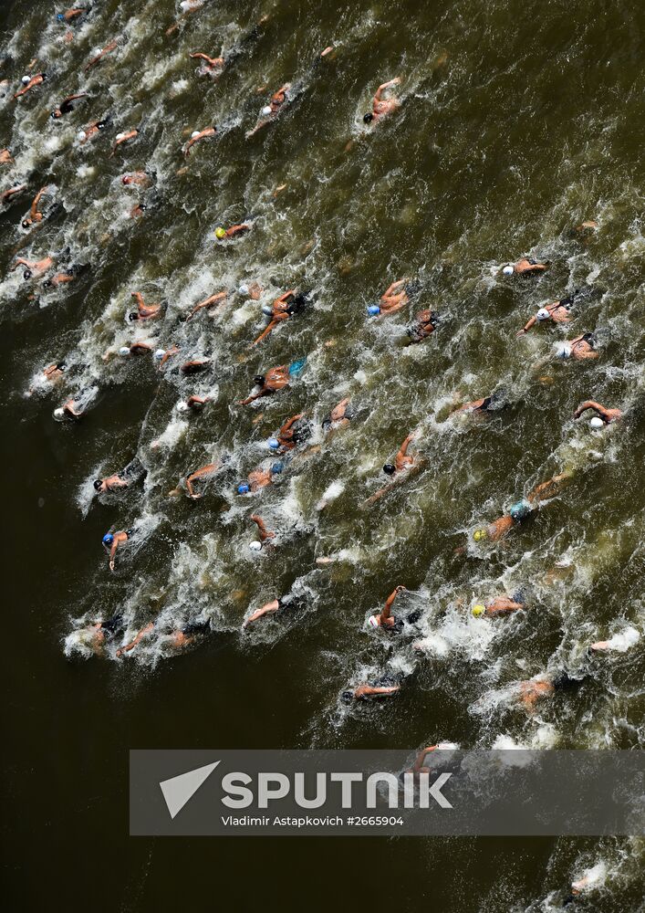 2015 FINA World Championships. Open water swimming. Men's 10 km