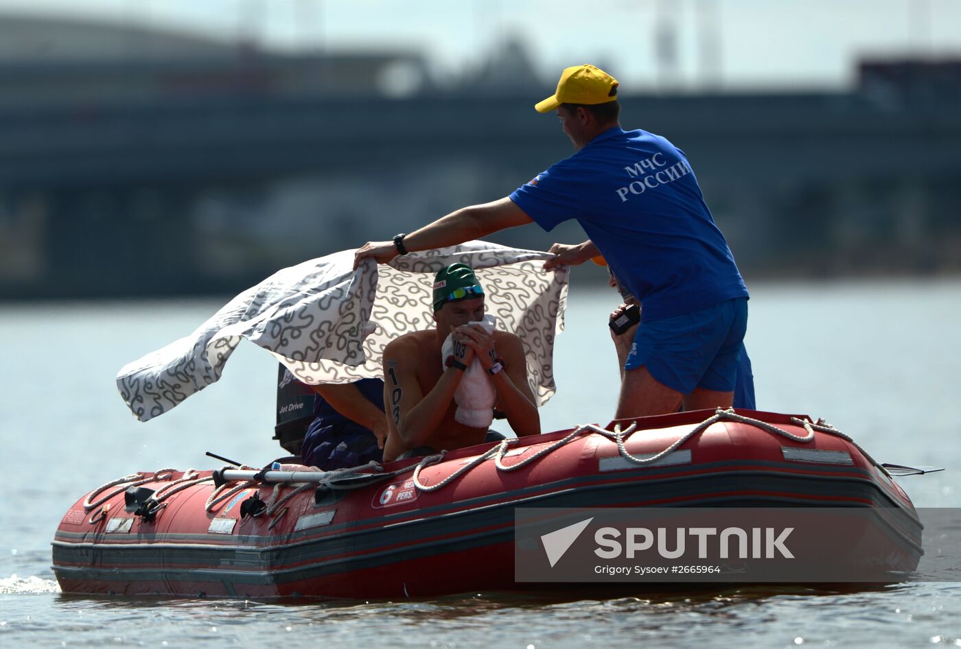 16th FINA World Aquatics Championships. Open water swimming. Men. 10km