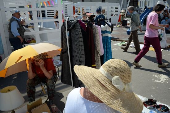 Jumble market at Museum of Moscow