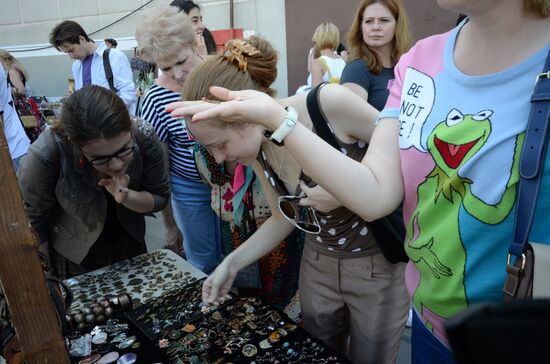 Jumble market at Museum of Moscow