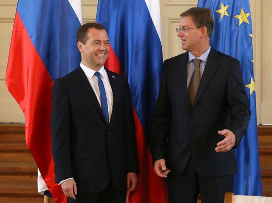Russian Prime Minister Dmitry Medvedev visits Slovenia. Day Two