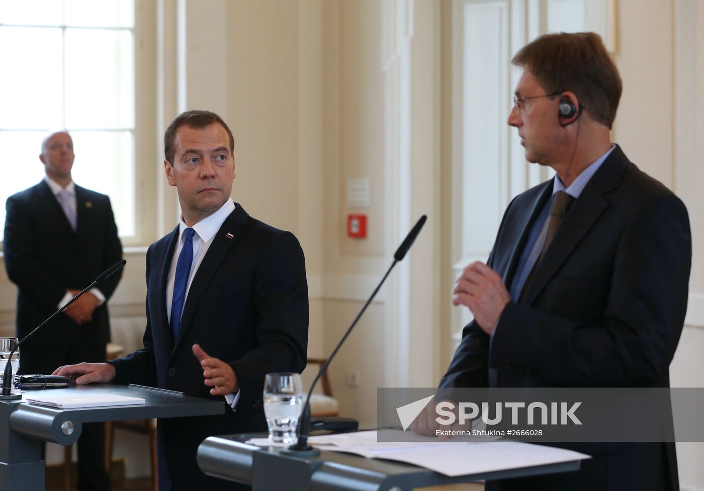 Russian Prime Minister Dmitry Medvedev visits Slovenia. Day Two
