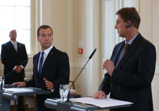 Russian Prime Minister Dmitry Medvedev visits Slovenia. Day Two