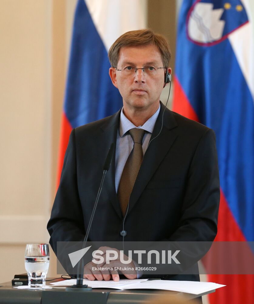 Russian Prime Minister Dmitry Medvedev visits Slovenia. Day Two