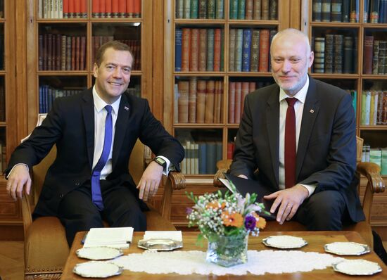 Russian Prime Minister Dmitry Medvedev's working visit to Slovenia. Day two
