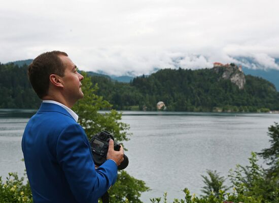 Russian Prime Minister Dmitry Medvedev's working visit to Slovenia