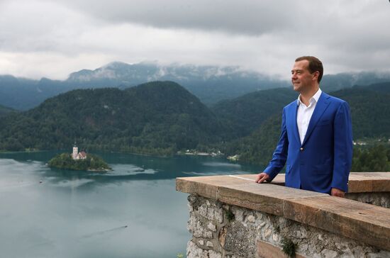 Russian Prime Minister Dmitry Medvedev's working visit to Slovenia