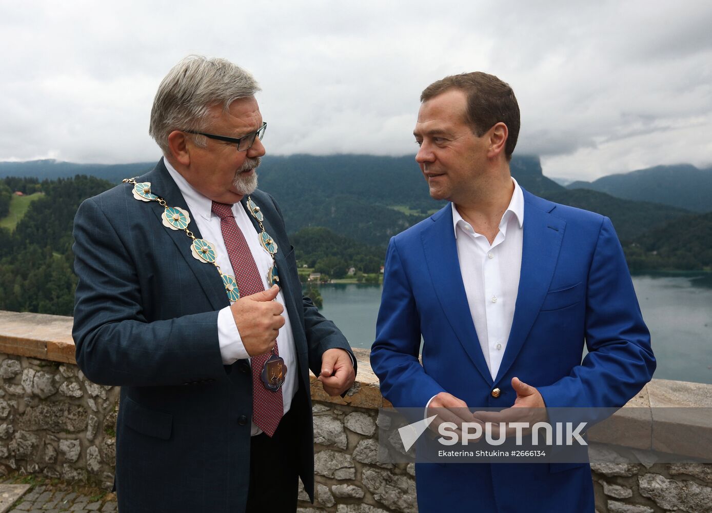 Russian Prime Minister Dmitry Medvedev's working visit to Slovenia