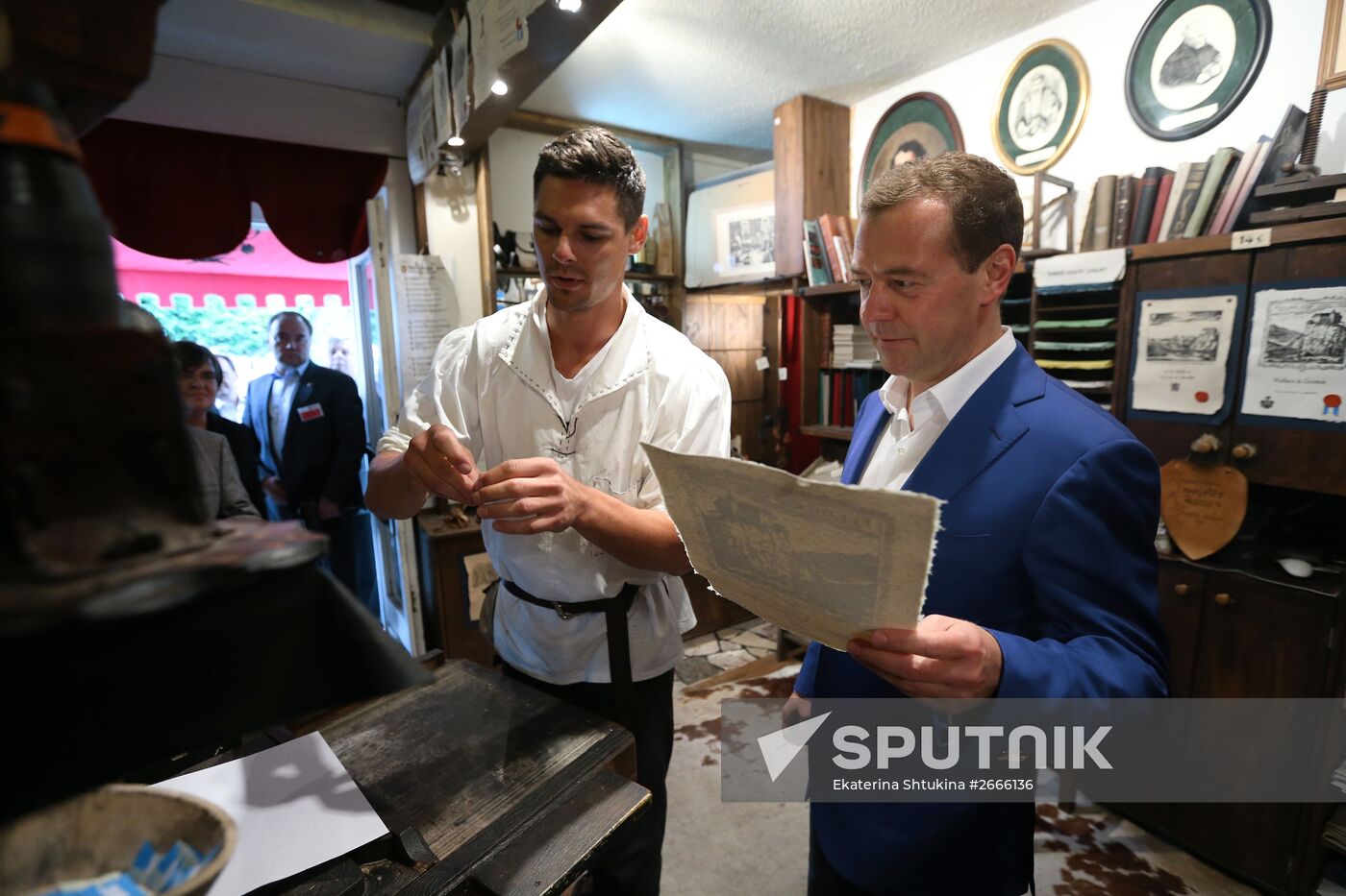 Russian Prime Minister Dmitry Medvedev's working visit to Slovenia