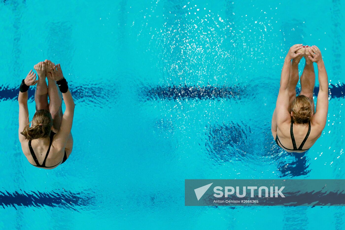16th FINA World Aquatics Championships. Synchronized diving. Women. 10m platform. Finals