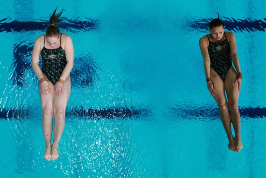16th FINA World Aquatics Championships. Synchronized diving. Women. 10m platform. Finals