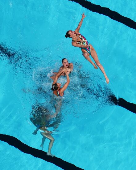 FINA World Championships 2015. Synchronized swimming. Team Technical Final