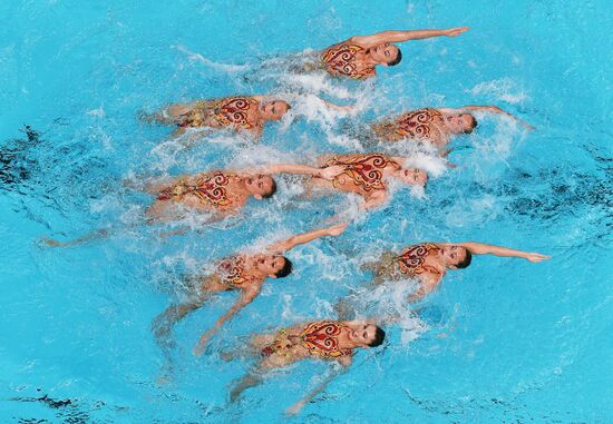 FINA World Championships 2015. Synchronized swimming. Team Technical Final